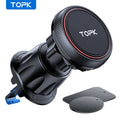 Soporte Magnético TOPK para celular de auto, 6 Imanes N52 y Rotación 360°
