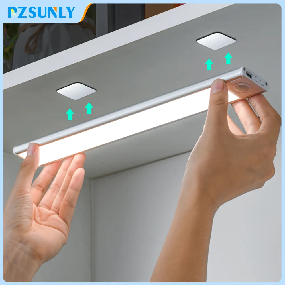 Luz LED Recargable USB con Sensor de Movimiento 50 cm
