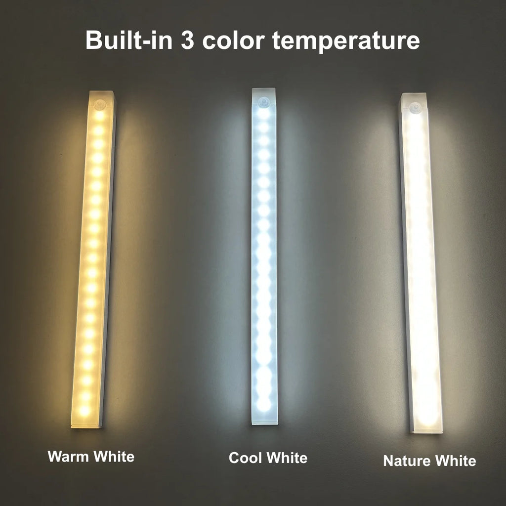 Luz LED Recargable USB con sensor de movimiento